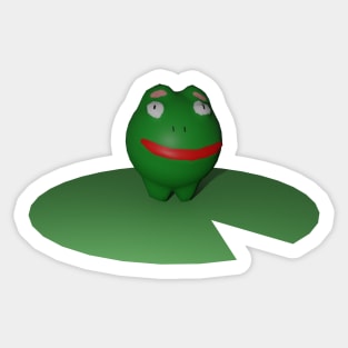 Jorby The Frog Adjacent Creature Sticker